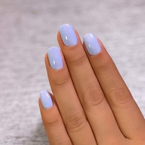 Carried Away Creamy Periwinkle
Blue Holographic Jelly Nail Polish -...